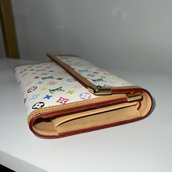 Louis Vuitton × Murakami Limited Edition Monogram Multicolor Porte Tresor Wallet - Picture 9 of 13